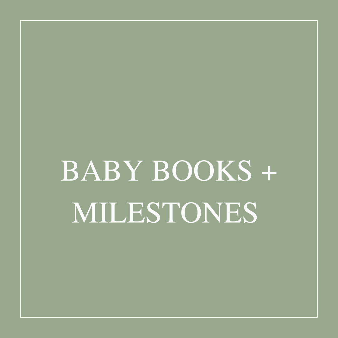 Baby Books + Milestones