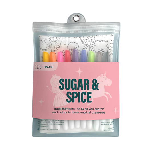 Hey Doodle Colouring Mat - Sugar & Spice