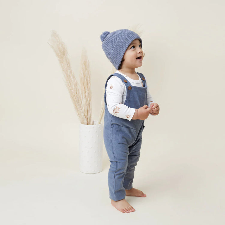 ASTER & OAK - Navy Cord Overalls