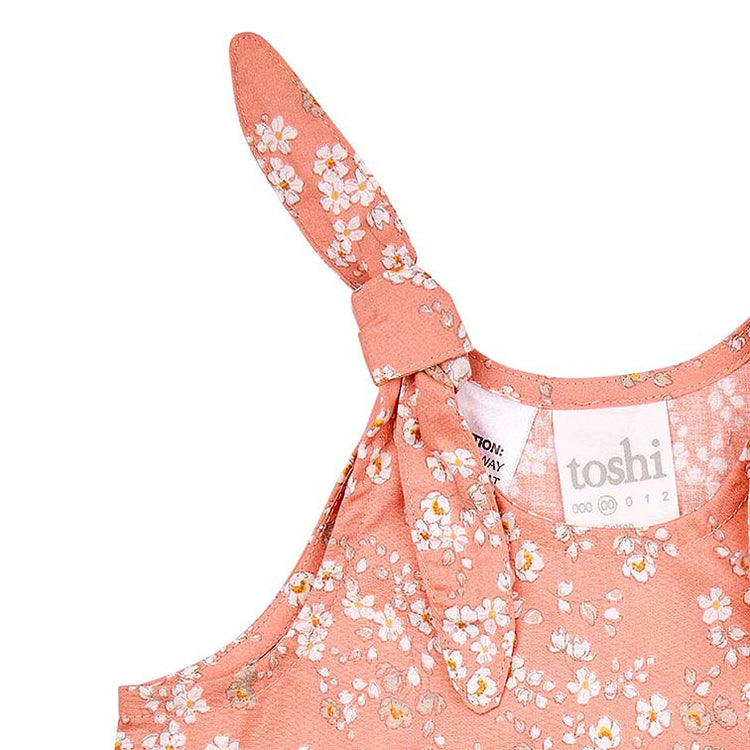TOSHI - Baby Romper Stephanie Tea Rose