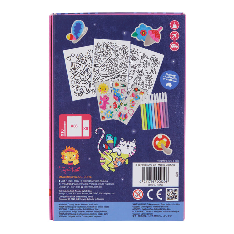 TIGER TRIBE - Colouring Set - Magical Creatures