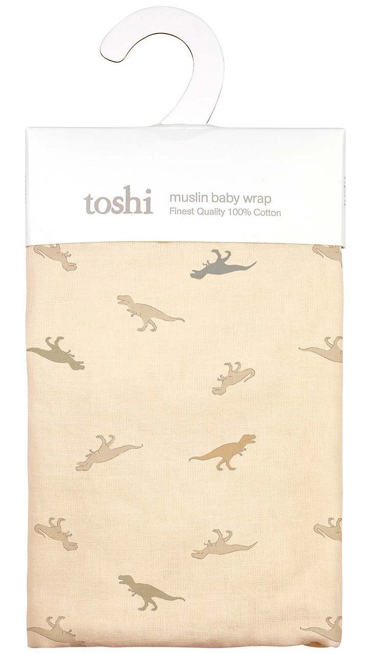 TOSHI - Wrap Muslin Classic Dinosauria